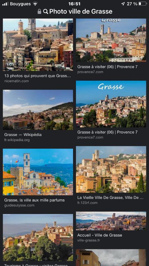 Clim Jardin Et Parking Prive -Piscine Tennis Et Park Vue Mer Grasse Kültér fotó