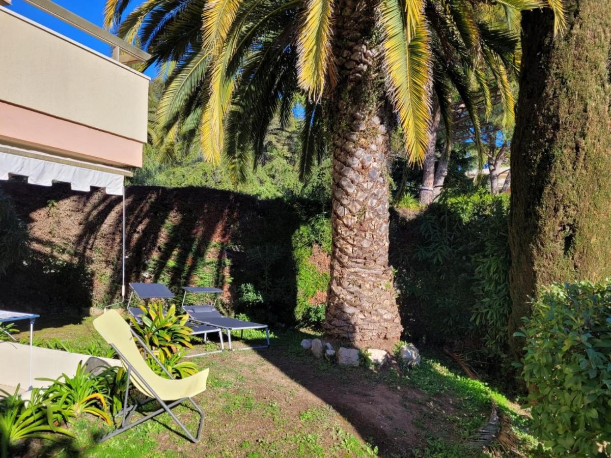 Clim Jardin Et Parking Prive -Piscine Tennis Et Park Vue Mer Grasse Kültér fotó